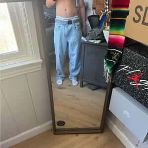 empyre; blue loose fit jeans